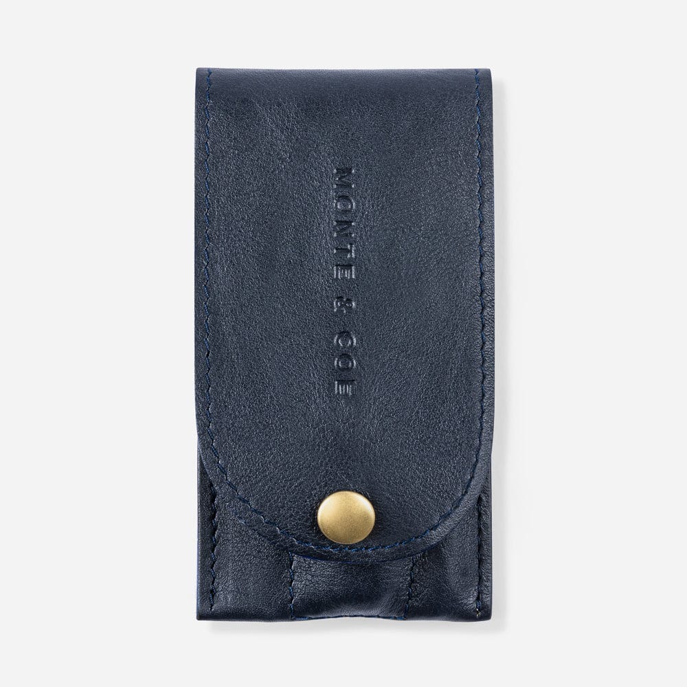 Monte & Coe X ArteStile - Leather Grooming Kit in Navy